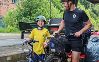 Långcykling till förmån för cancerforskning