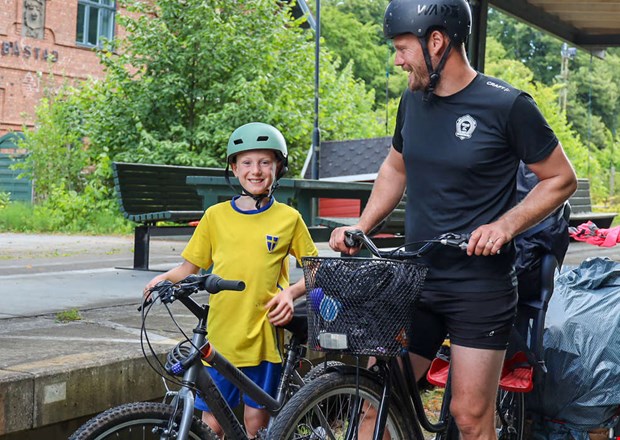 L�ngcykling till f�rm�n f�r cancerforskning