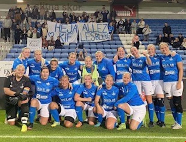 T�rfyllt besked fr�n Kvidinge IF