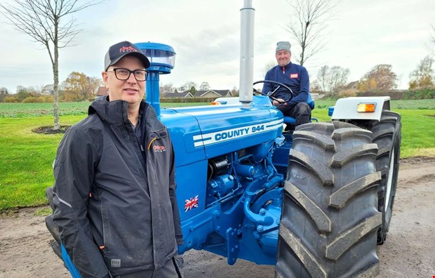 Laholmare sålde unik 50-årig brittisk traktorklenod Laholmare sålde unik 50-årig brittisk traktorklenod
