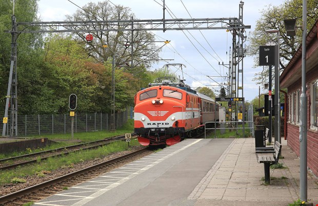 Bes�ket gick som p� r�ls