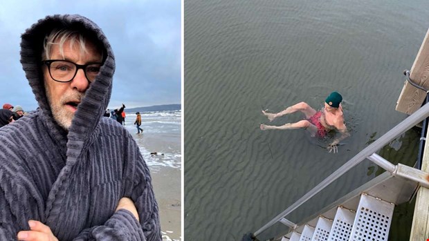 Vinterbad: Njutning p� Instagram, tortyr i verkligheten 