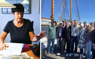 Lena pusslar ihop sl�kten i �Allt f�r Sverige�