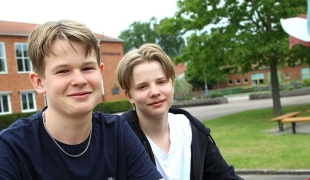 Hugo och Jack �r Sveriges fr�msta mattesnillen 