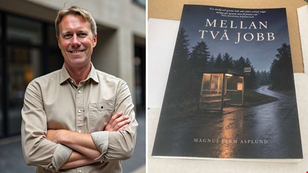 Magnus skrev boken om att vara mellan två jobb Magnus skrev boken om att vara mellan två jobb
