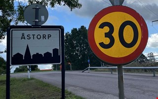 30 blir ny norm i Åstorp – nya hastigheter införs successivt