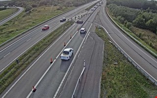 Åstorp: Bil körde mot trafiken på E4 – kvinna livshotande skadad