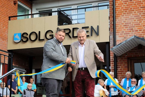 Toppmodernt boende invigt